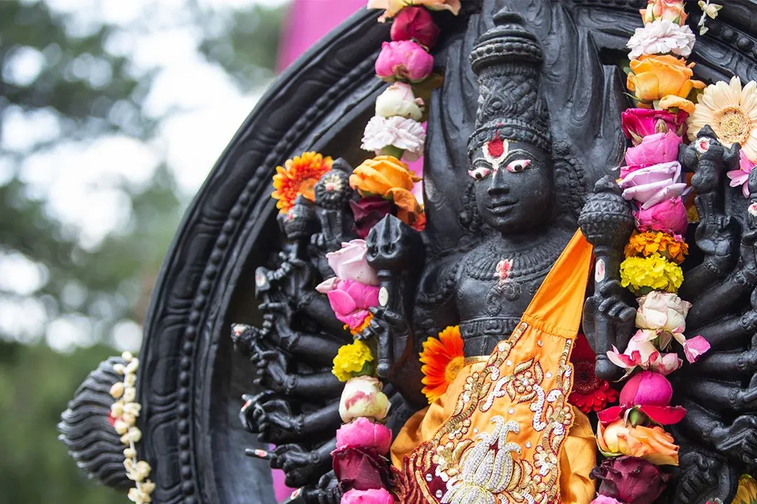 hindu deity, sudarshana narasimha